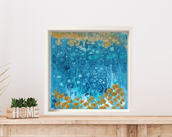 MOIN Poster I Plaice I North Sea I Watercolor I Shell