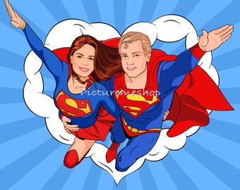 super couple portrait great