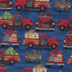 Hometown America Home Trucks - Vintage Look Truck Fabric