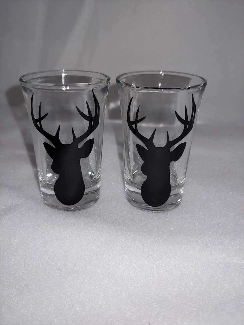 Stag Shot Glass Hunting gift Deer shot glass Stag Party Etsy