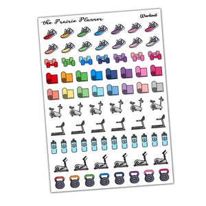 Workout - Planner Stickers