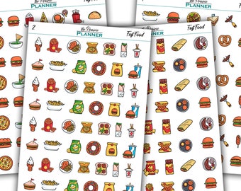 Fast Food - Planner Stickers