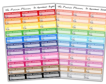 Doktersafspraak - Planner Stickers