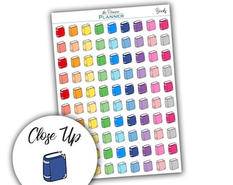 writing book planner Book Icons - Planner Stickers