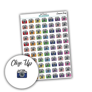 Kameras - Planer Sticker