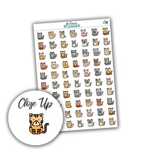 Cat Icons - Planner Stickers