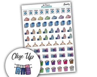 Laundry Day - Planner Stickers