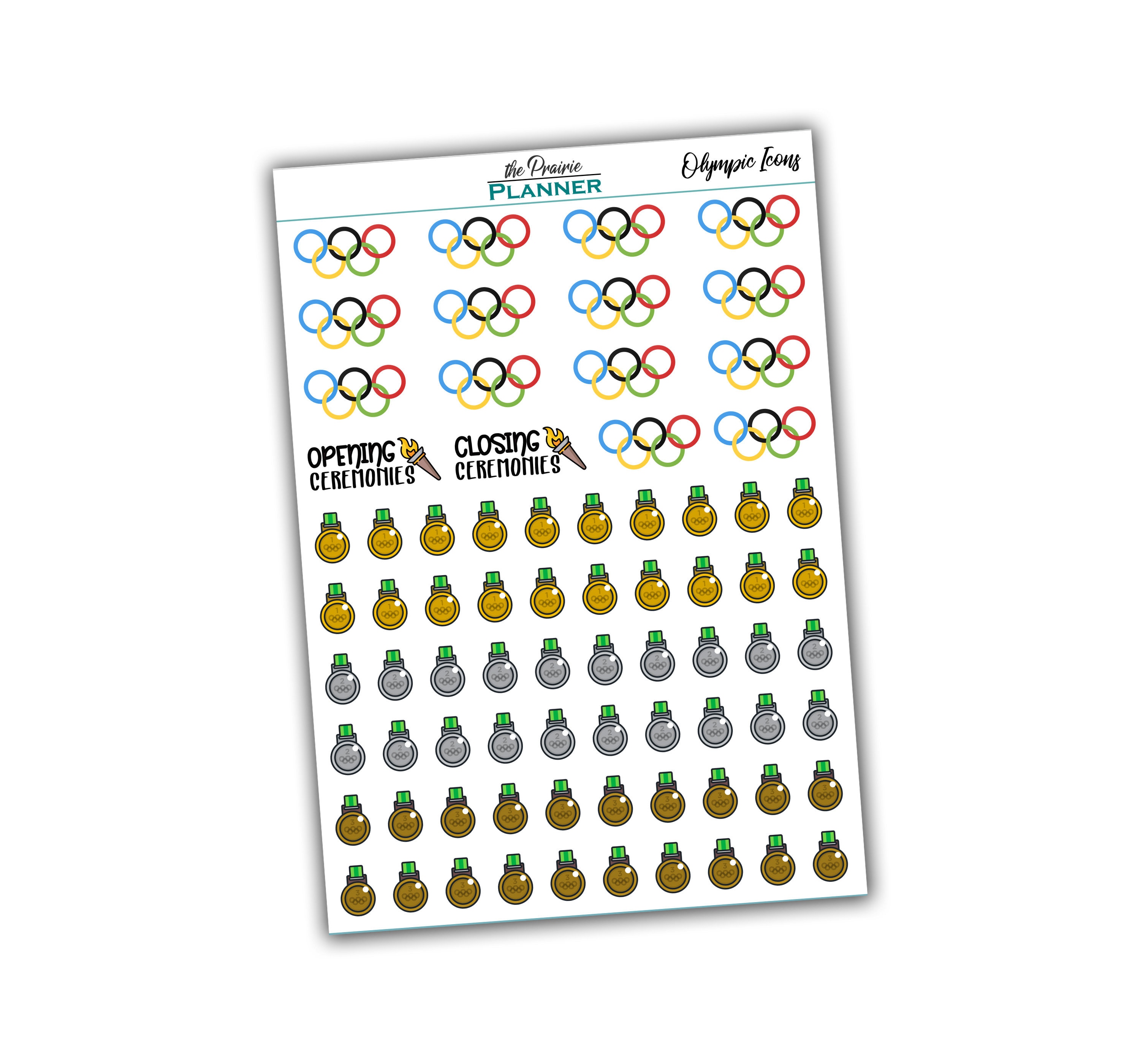 Olympic Icons - Planner Stickers