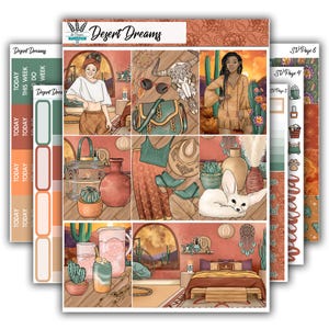 Desert Dreams - Wochenplaner Kit
