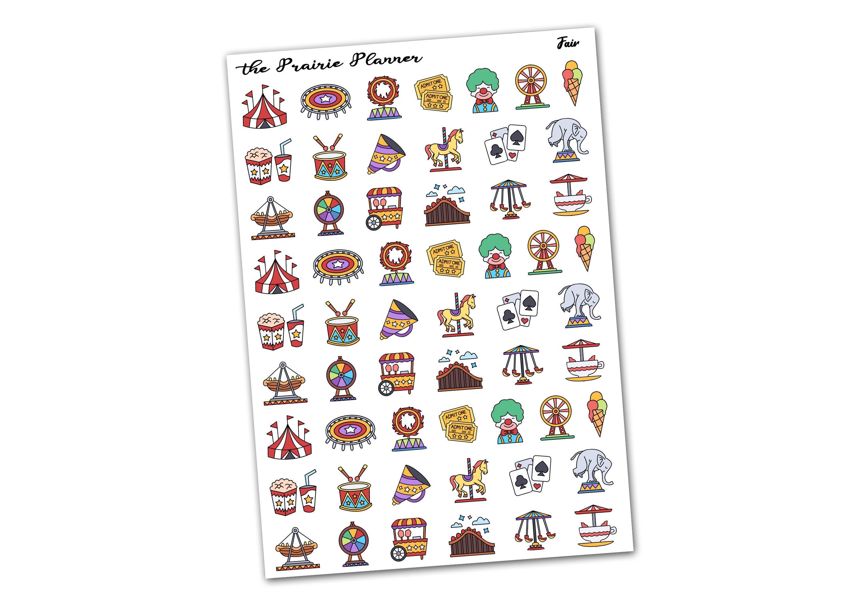 County Fair 12x12 Scrapbook Kit - Papers and Stickers – Country
