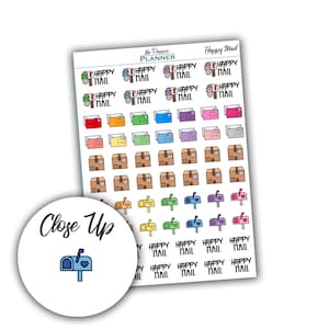 Happy Mail - Planner Stickers