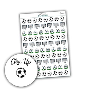 Soccer - Planner Stickers