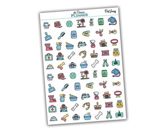 Pet Icons - Planner Stickers