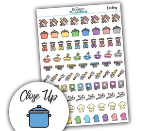 Cooking - Planner Stickers
