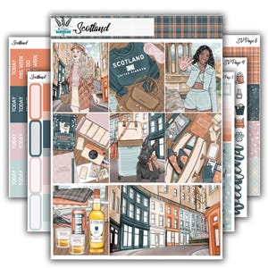 Schottland - Wochenplaner Kit