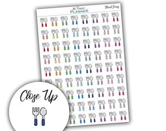 Meal Icons - Planner Stickers