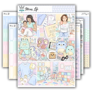 Mom Life - Wochenplaner Kit