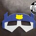 Chase Rescue Bots No-sew Mask Pattern | Rescue Bots Party Favor, Gift for Boys, Rescue Bot ...