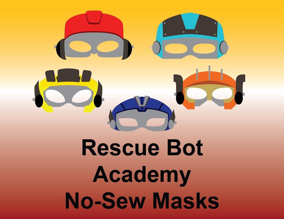 Rescue Bot Printable Mask Free