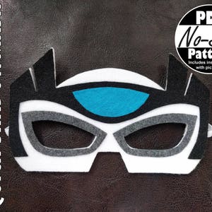 Quick Shadow Rescue Bots No-Sew Mask Pattern | Rescue Bots Party Favor, Gift for Girls, Rescue Bot Birthday, Transformer Birthday, Costume