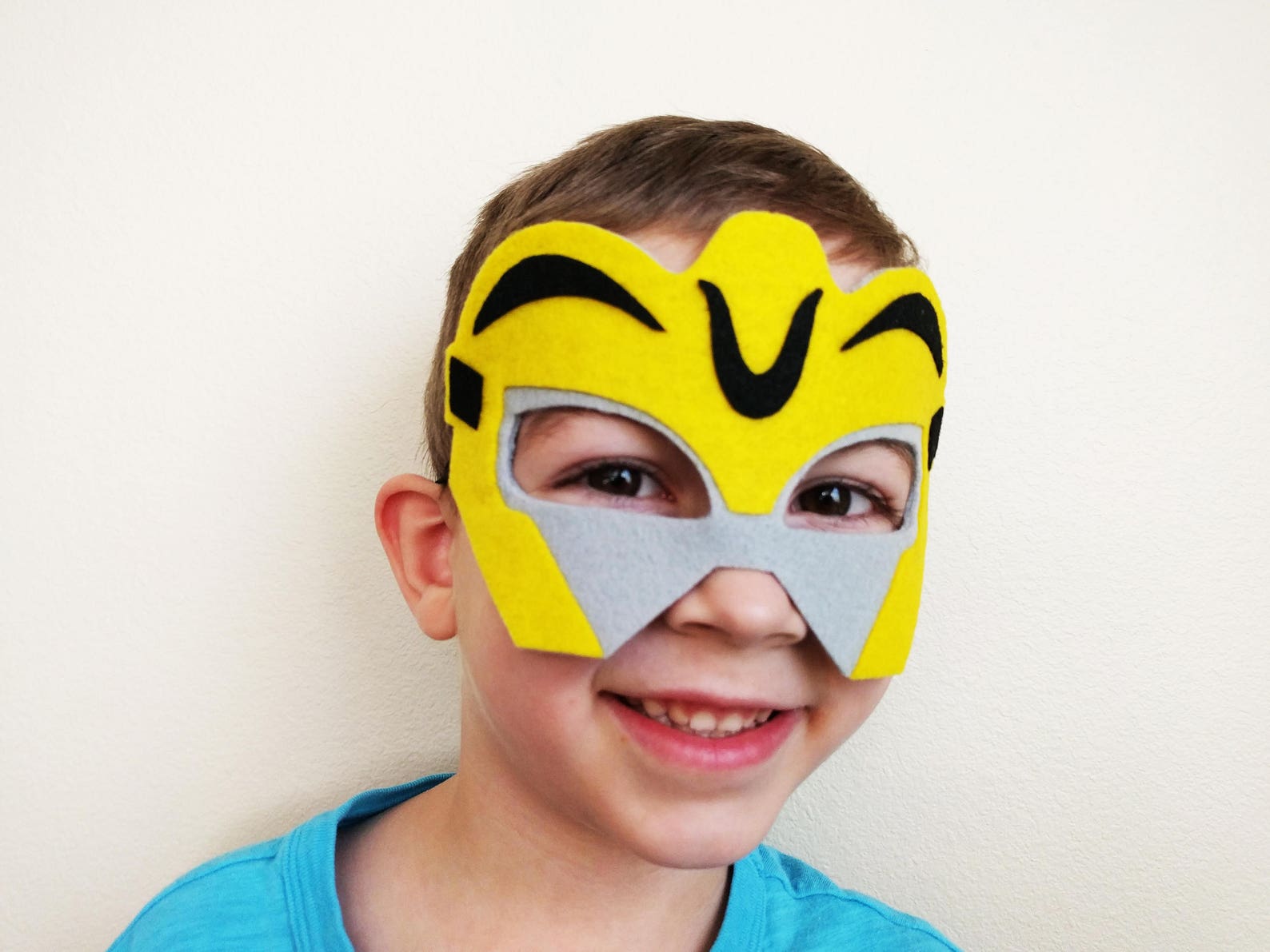 Bumblebee Rescue Bots No-sew Mask Pattern | Rescue Bots Party Favor, Gift for Boys, Rescue Bot ...