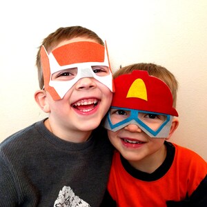 Rescue Bots No-sew Mask Pattern (original Pack) | Rescue Bots Party ...