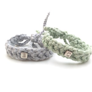 Double carte d'identité Bracelet de cheville double pièce d'identité / Bracelet de cheville double pièce d'identité / 2 pièces