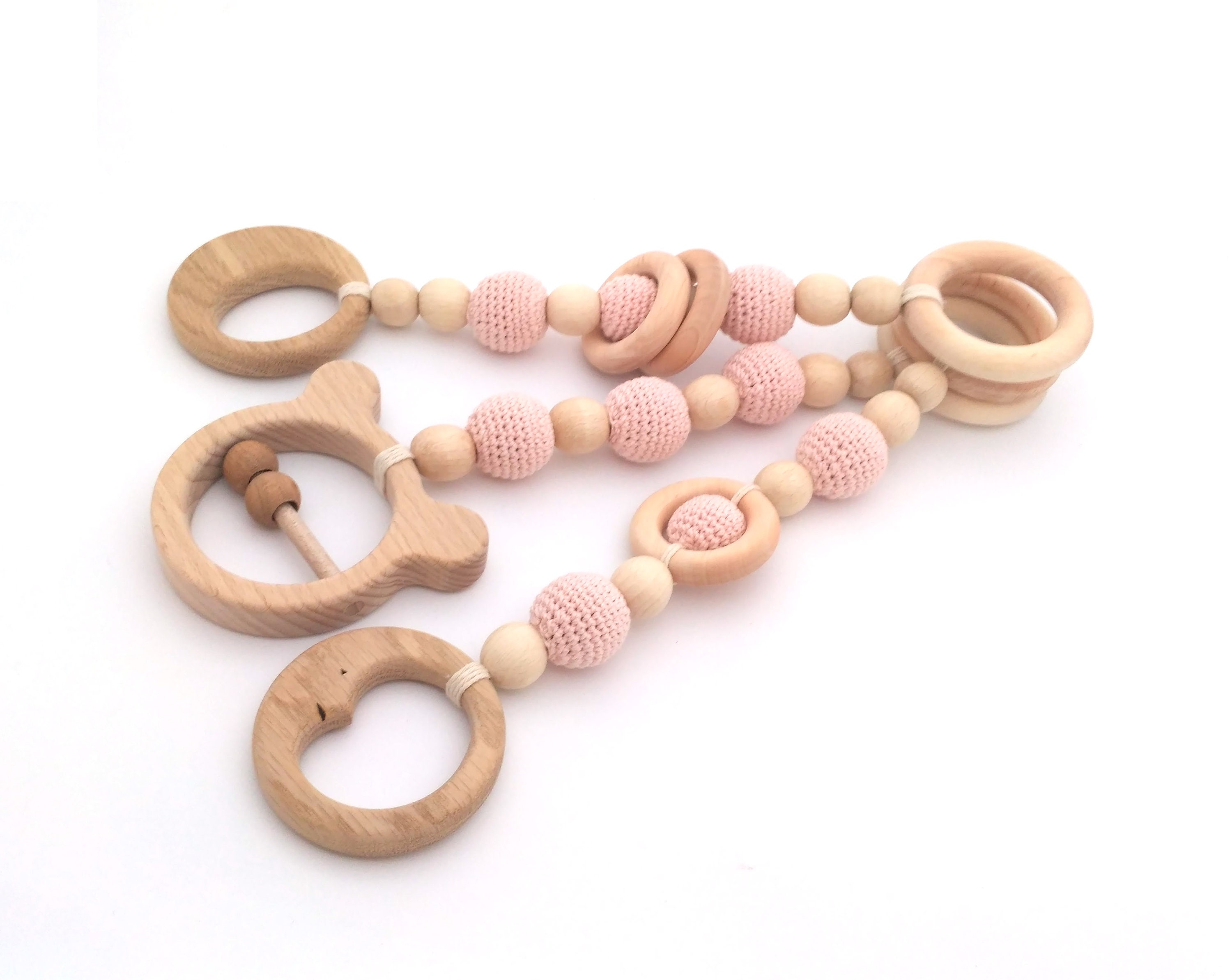 wooden play gym toys