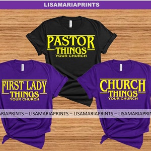 Pastor Things Church Things First Lady Things Clergy Appreciation - SVG - PNG - Jpeg - Pastor Appreciation Anniversary