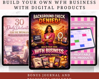 Background Check Denied PDF e-Book Guide – Build Your Own WFH Business With Digital Products Best Businesses to Start If You Have A Record