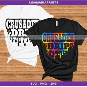 Crusader Drip - SVG - PNG - JPEG - Gruppe Shirts - Sofortiger digitaler Download