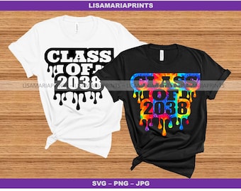 Clase de goteo 2038 - SVG JPG Png - Descarga digital instantánea - No se enviará ningún producto físico