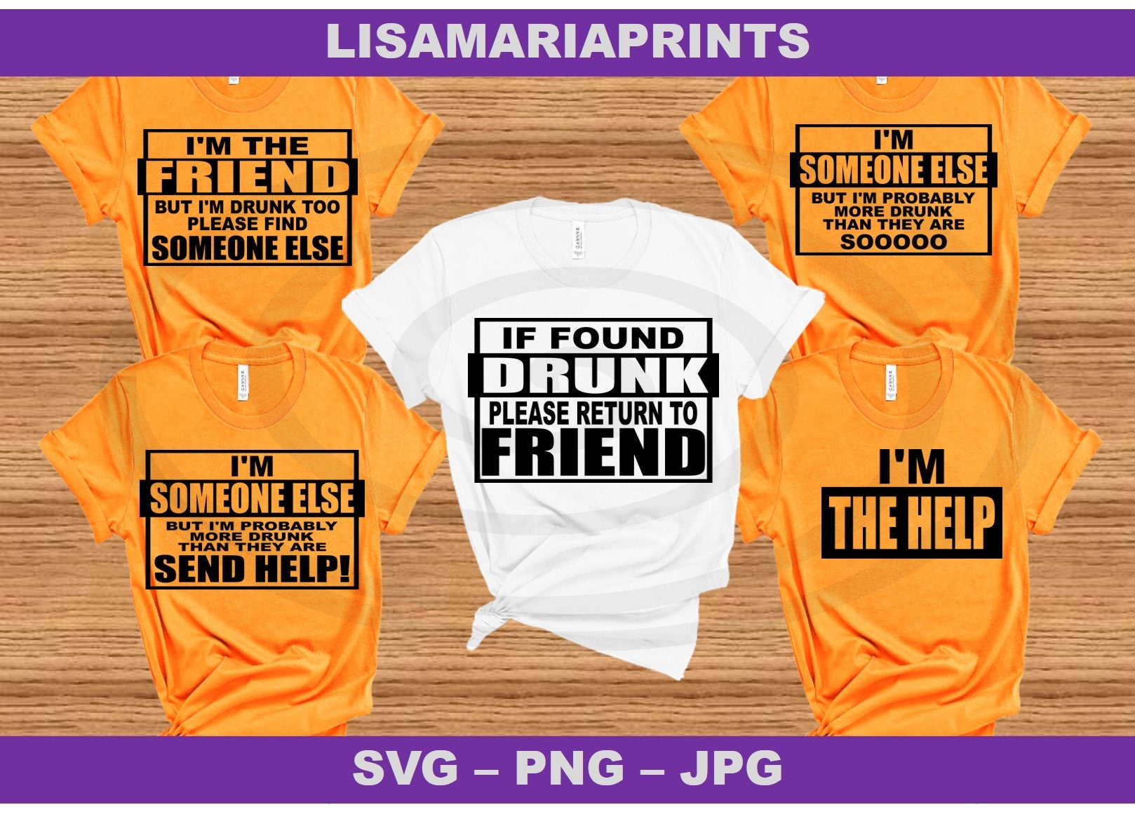 Instant Download  If Found Drunk Return To Friend Bundle - Sisters - …