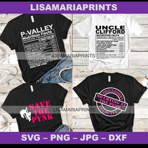 BUNDLE - No Crying At The Pynk - P-Valley - Uncle Clifford SVG  PNG Jpg Dxf - Digital Download - No Physical Product Will Be Sent