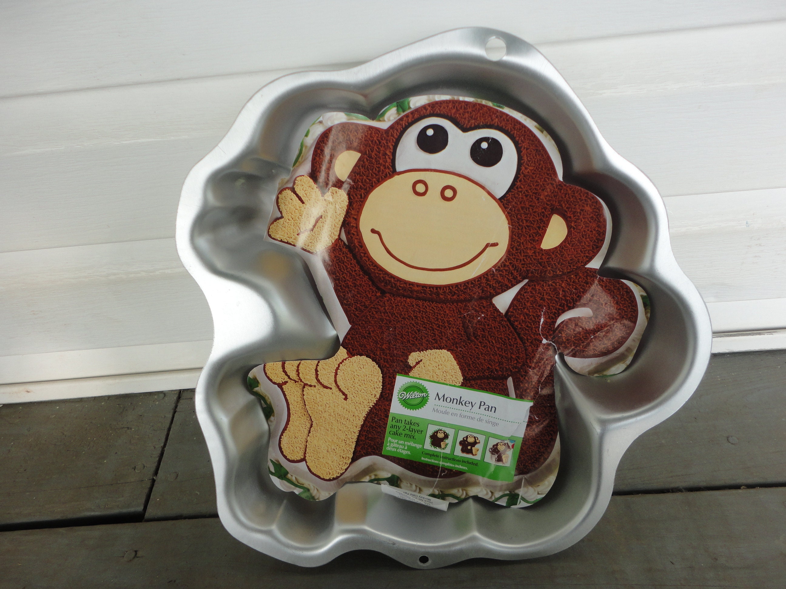 SALE Curious George Cake Pan Wilton Monkey Cake Pan disney