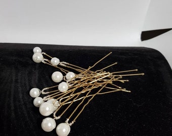 Bridal hair pins set of 12