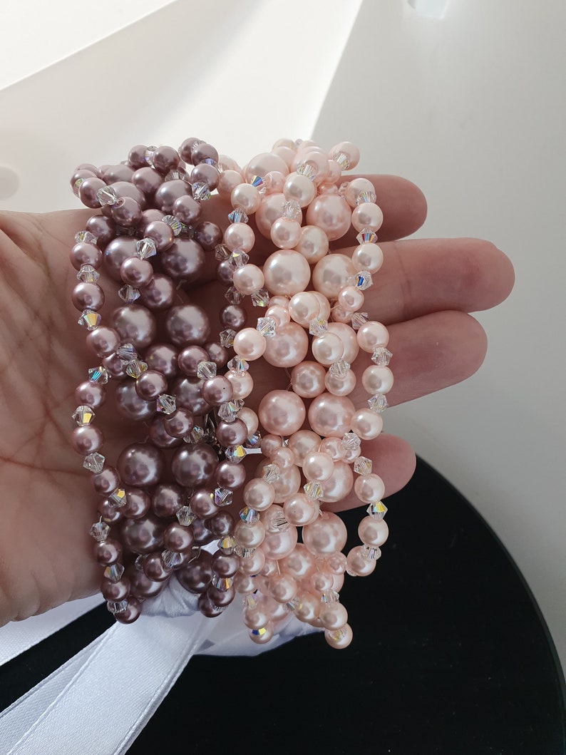 bridal headpiece for bun