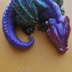 Resin sleeping dragon