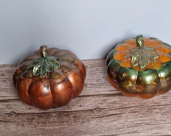 Halloween pumpkin pot