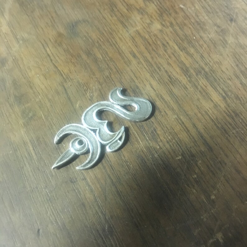 Silver Arabic pendant