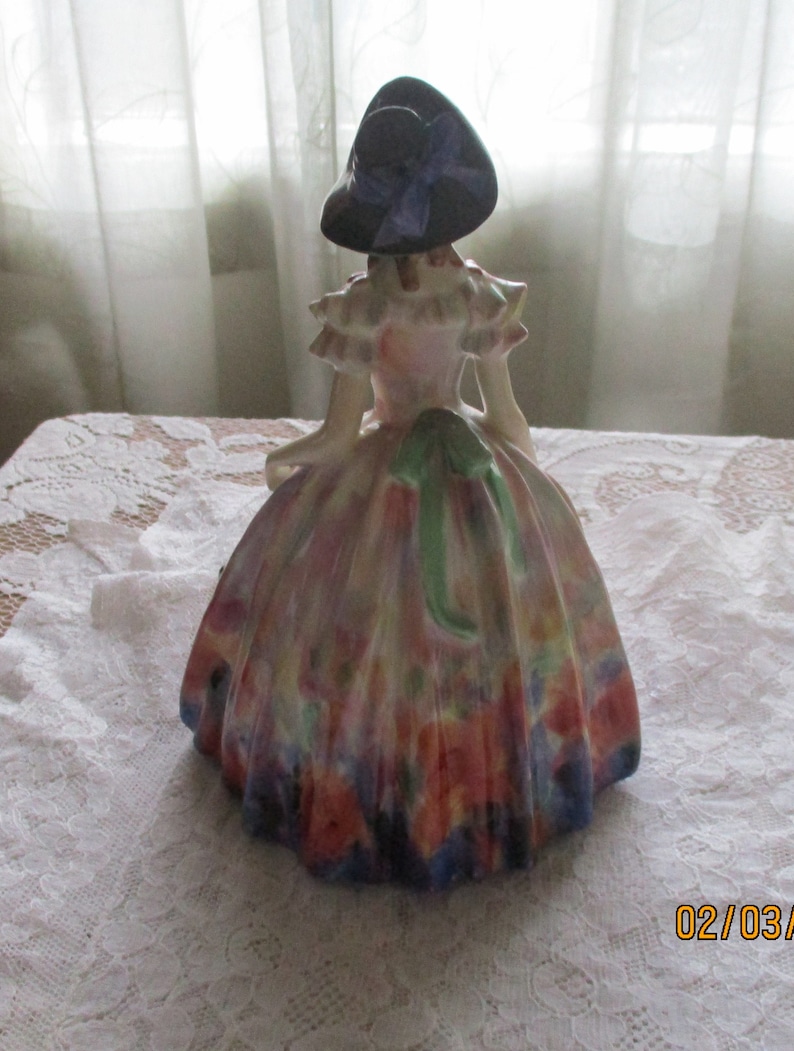 Elegant Figurine Easter Day Southern Belle Figurine Royal Doulton Collector Marked Royal Doulton HN#2039 Royal Doulton Figurine