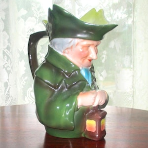 Royal Bayreuth, Lamplighter, Water Pitcher, Milk Pitcher, Home Decor