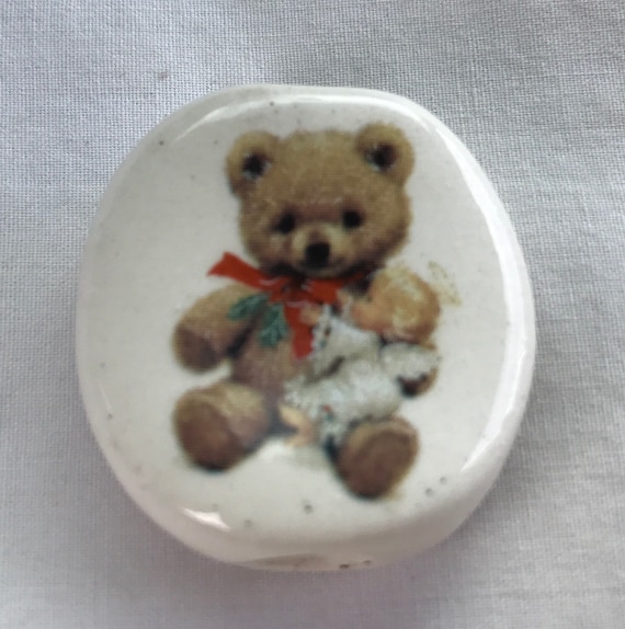teddy cigarettes BOGART Ceramic Smoke Stone Teddy Bear Holding Baby Angel Design for Hand  Rolled Cigarettes