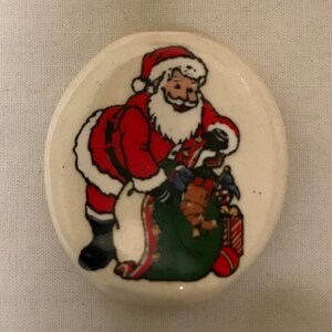 BOGART Keramische Tabakshouder Kerstman met Zak Geschenken Design Ongefilterde Sigarettenhouder