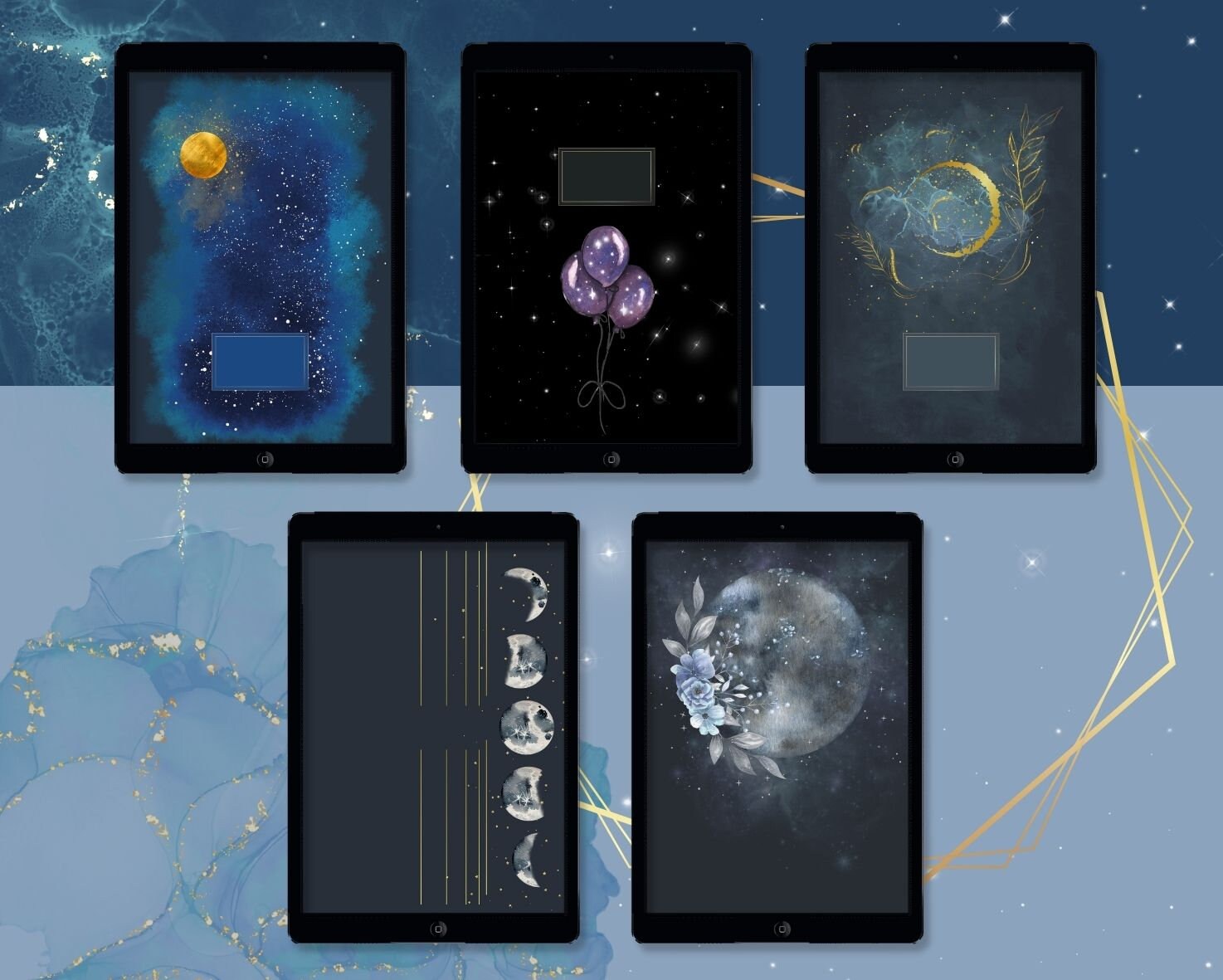 20 Moon Witch Notebook Covers for Goodnotes, Notability, MacBook ...