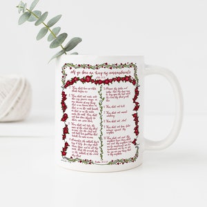 Ten Commandments - Exodus 20:1-17 - Mug