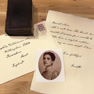 Replicas Bram Stokers Dracula Film, Letters and documents Mina Murray, Jonathan Harker, Van Helsing image 2
