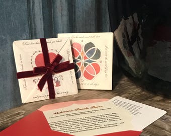 Replica of Valentine Puzzle Purse, A Romantic Treasure from the 19th Century