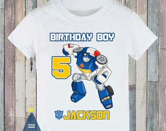 rescue bots shirt 5t