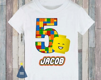 Download Lego Party Shirt Etsy